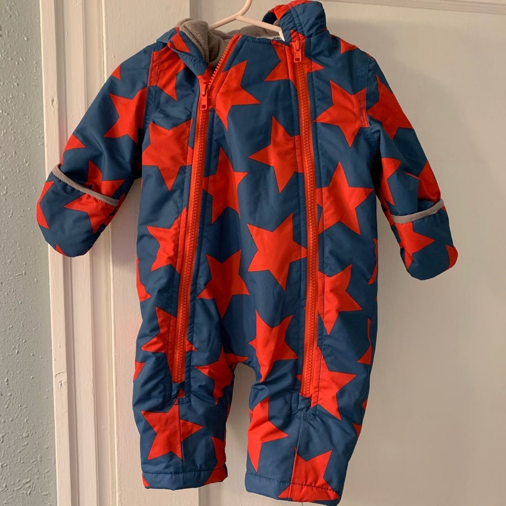 New condition Boys Mini Boden Snowsuit